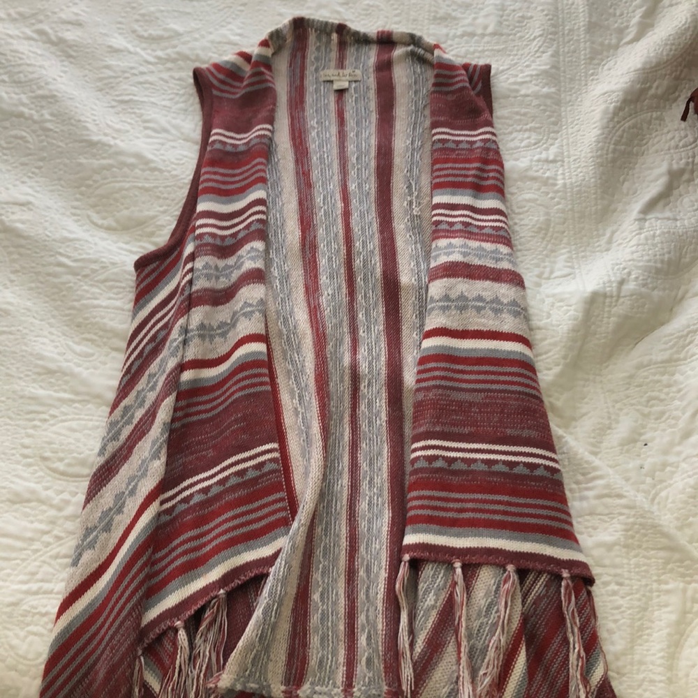 Live and Let Live long vest